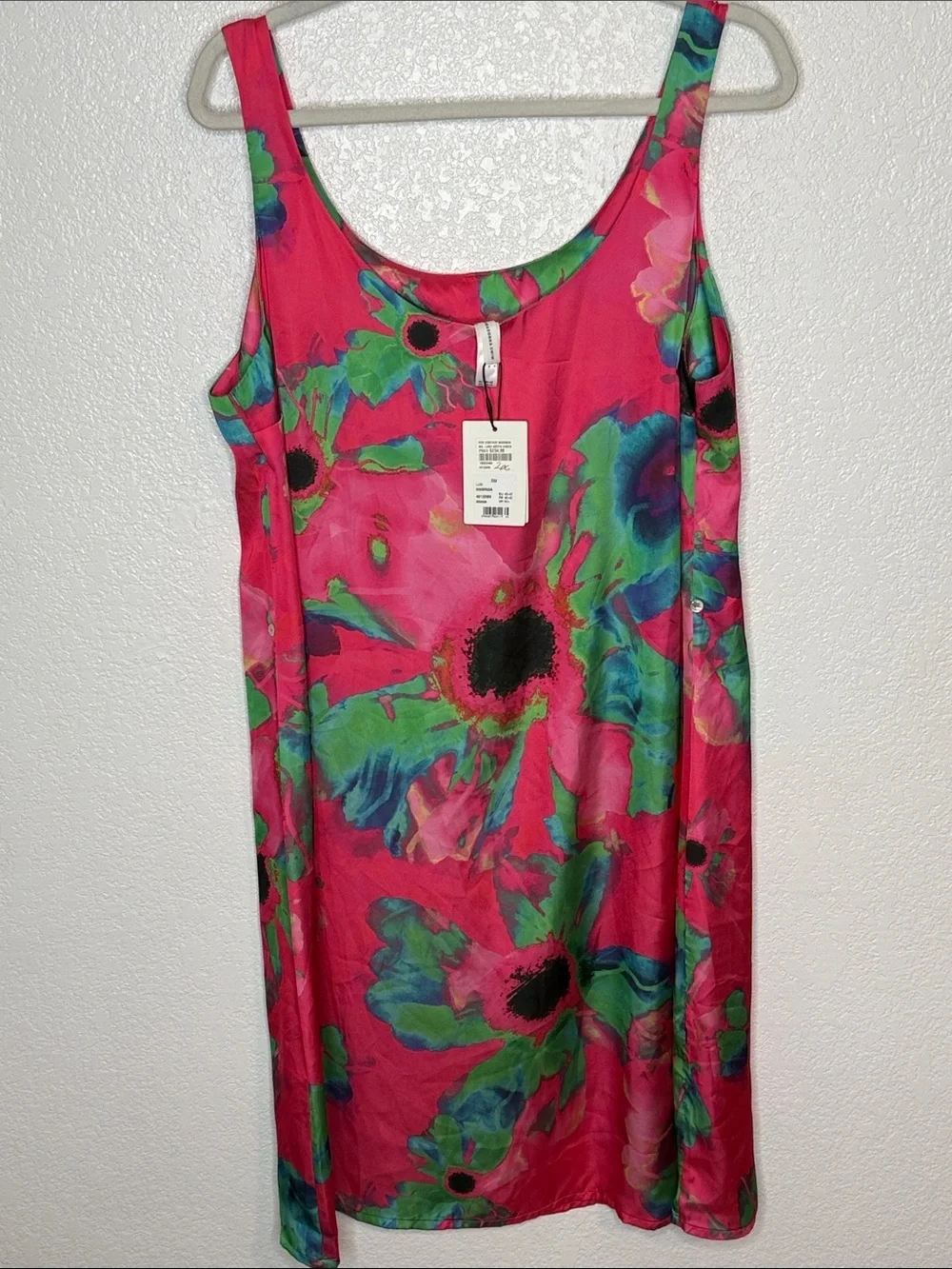 Prima Donna Swim Lush Green Margina Coverup Floral Dress Size M/L NWT